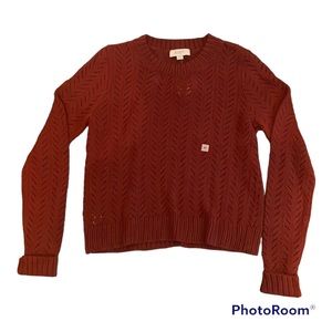 Womens Loft Maroon Sweater
